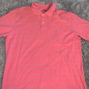 Short sleeve salmon color shirt